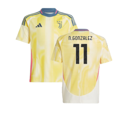 2024-2025 Juventus Away Shirt (Kids) (N.Gonzalez 11)