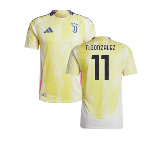 2024-2025 Juventus Authentic Away Shirt (N.Gonzalez 11)