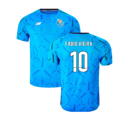 2024-2025 FC Porto Training Jersey (Blue) (Fabio Vieira 10)