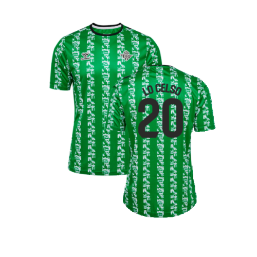 2024-2025 Real Betis Pre Game Jersey (Green) (Lo Celso 20)