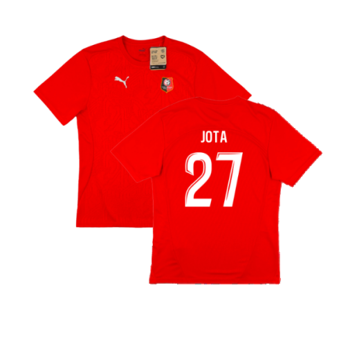 2024-2025 Stade Rennais Training Jersey (Red) (Jota 27)