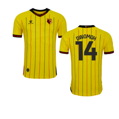 2024-2025 Watford Home Shirt (Dwomoh 14)