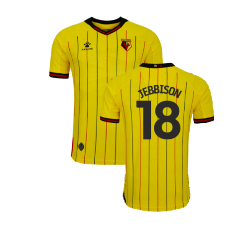 2024-2025 Watford Home Shirt (Jebbison 18)