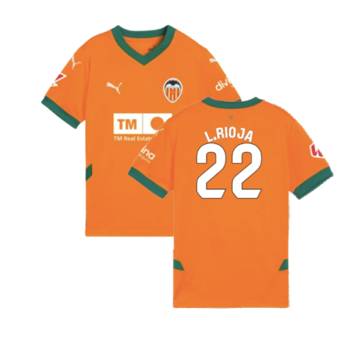 2024-2025 Valencia Third Shirt (L.Rioja 22)