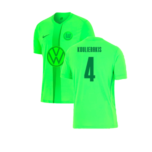 2024-2025 Wolfsburg Home Shirt (Koulierakis 4)