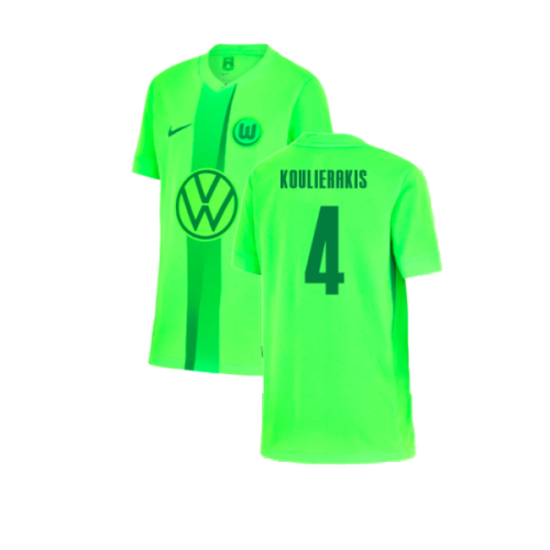 2024-2025 Wolfsburg Home Shirt (Kids) (Koulierakis 4)