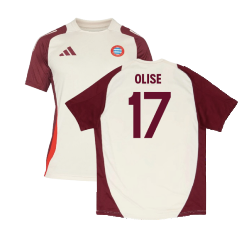 2024-2025 Bayern Munich EU Training Jersey (Linen) (Olise 17)