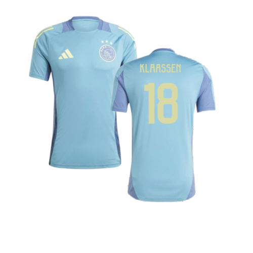 2024-2025 Ajax Training Jersey (Tactile Steel) (Klaassen 18)