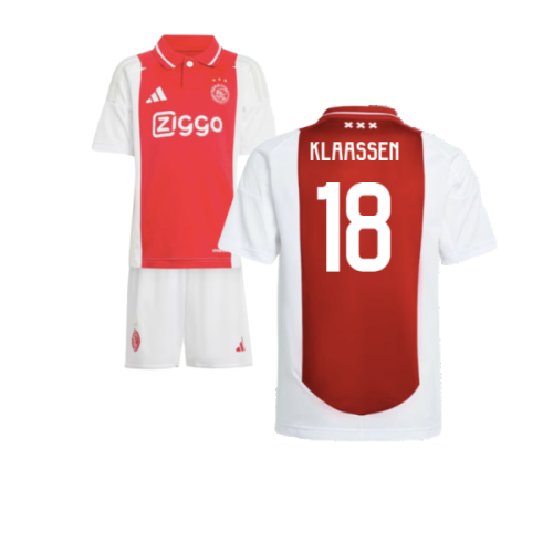 2024-2025 Ajax Home Mini Kit (Klaassen 18)