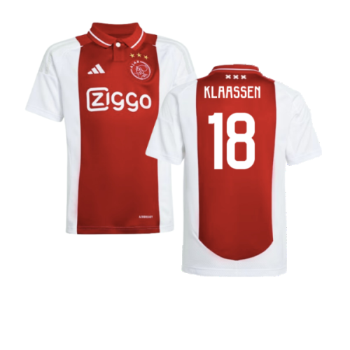 2024-2025 Ajax Home Shirt (Kids) (Klaassen 18)