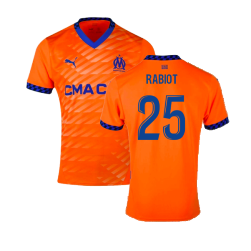 2024-2025 Marseille Third Shirt (Rabiot 25)