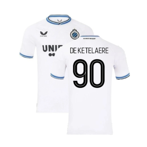 2024-2025 Club Brugge Away Shirt (De Ketelaere 90)