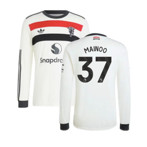 2024-2025 Man Utd Long Sleeve Third Shirt (Mainoo 37)