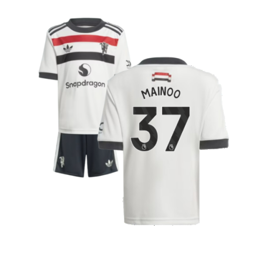 2024-2025 Man Utd Third Mini Kit (Mainoo 37)