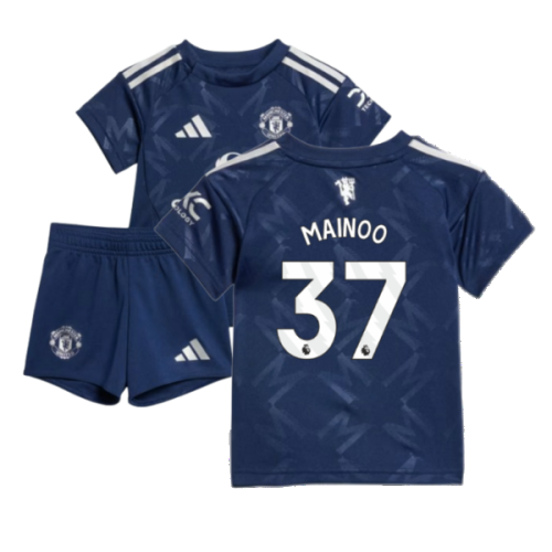 2024-2025 Man Utd Away Baby Kit (Mainoo 37)