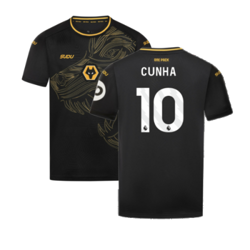 2024-2025 Wolves Away Shirt (Kids) (Cunha 10)