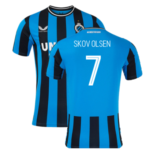 2024-2025 Club Brugge Home Shirt (Skov Olsen 7)