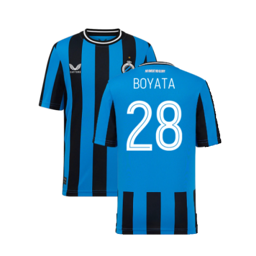 2024-2025 Club Brugge Home Shirt (Kids) (Boyata 28)