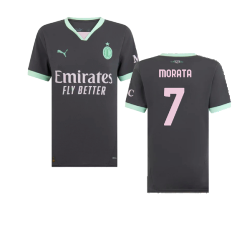 2024-2025 AC Milan Third Shirt (Womens) (Morata 7)