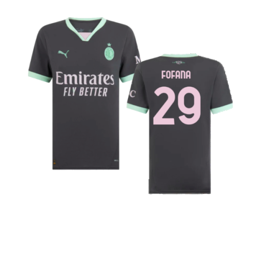 2024-2025 AC Milan Third Shirt (Womens) (Fofana 29)