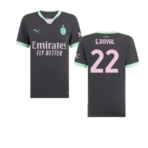 2024-2025 AC Milan Third Shirt (Womens) (E.Royal 22)