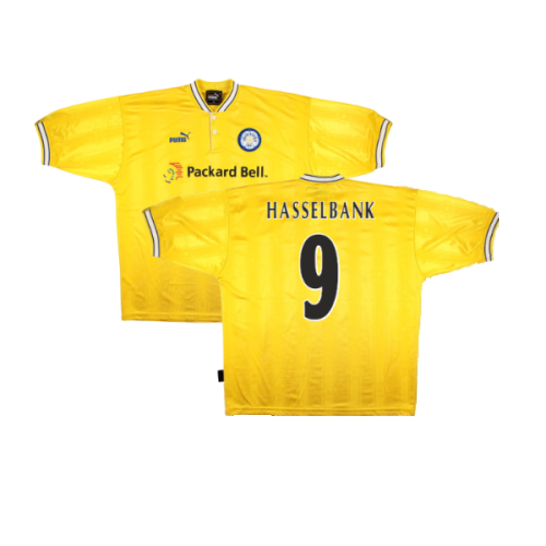 Leeds United 1996-1998 Away Shirt (xl) (Excellent) (Hasselbank 9)
