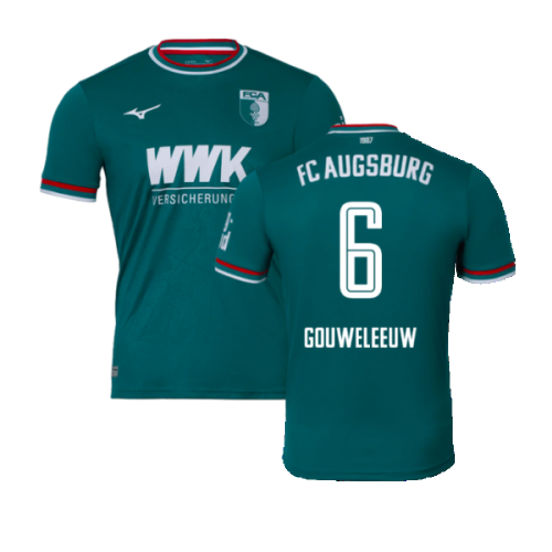 2024-2025 FC Augsburg Away Shirt (Gouweleeuw 6)