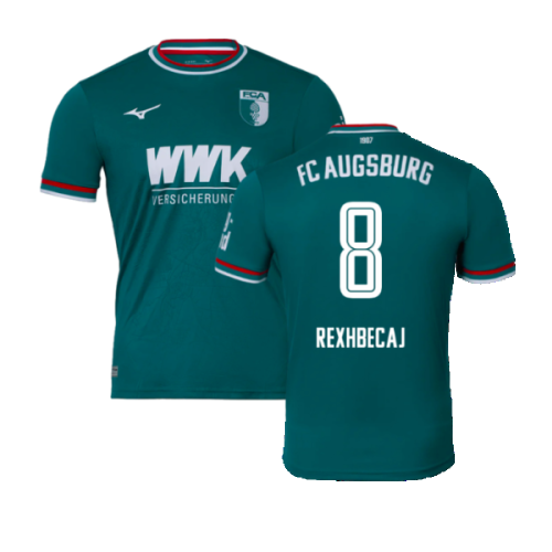 2024-2025 FC Augsburg Away Shirt (Rexhbecaj 8)