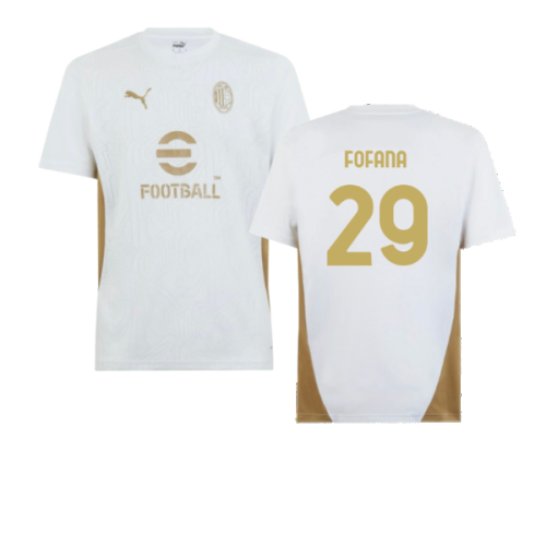 2024-2025 AC Milan Training Shirt (White) (Fofana 29)