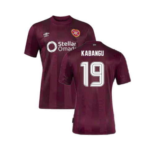 2024-2025 Hearts Home Shirt (Kids) (Kabangu 19)