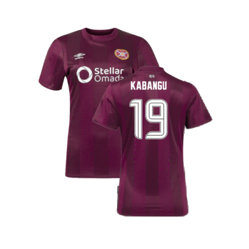 2024-2025 Hearts Home Shirt (Womens) (Kabangu 19)