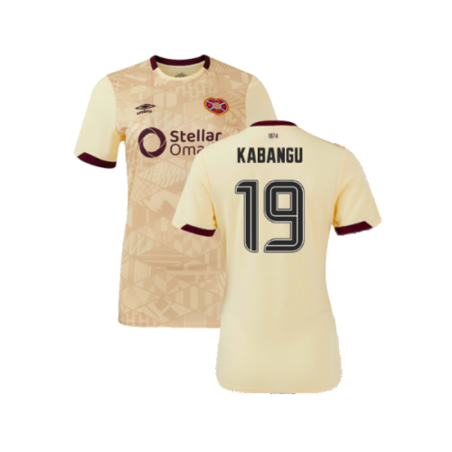 2024-2025 Hearts Away Shirt (Womens) (Kabangu 19)