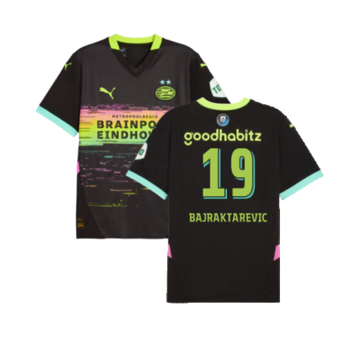 2024-2025 PSV Eindhoven Away Shirt (Bajraktarevic 19)