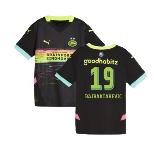 2024-2025 PSV Eindhoven Away Shirt (Kids) (Bajraktarevic 19)