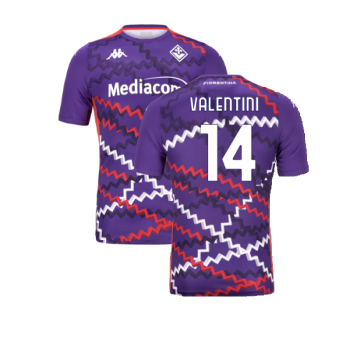 2024-2025 Fiorentina Training Shirt (Purple) (Valentini 14)