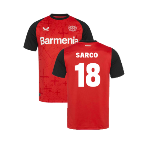 2024-2025 Bayer Leverkusen Pro Home Shirt (Sarco 18)