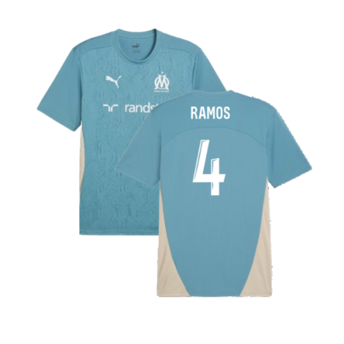 2024-2025 Marseille Training Shirt (Bold Blue) (Ramos 4)