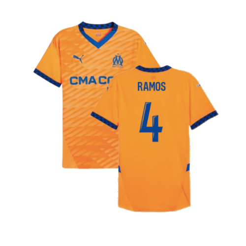 2024-2025 Marseille Third Authentic Shirt (Ramos 4)