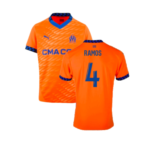 2024-2025 Marseille Third Shirt (Kids) (Ramos 4)