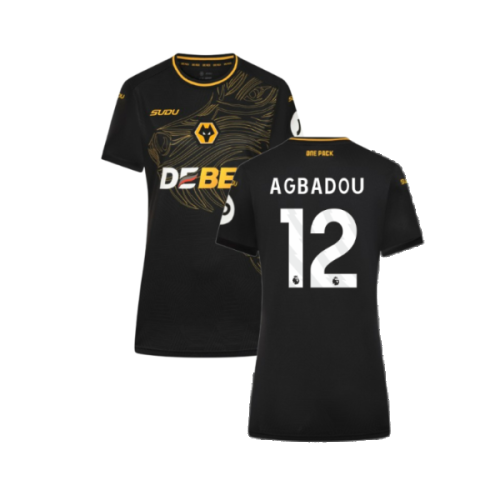 2024-2025 Wolves Away Shirt - Womens (Agbadou 12)