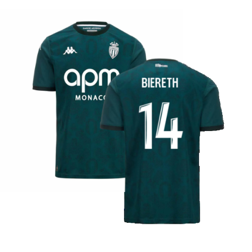 2024-2025 AS Monaco Away Shirt (Biereth 14)