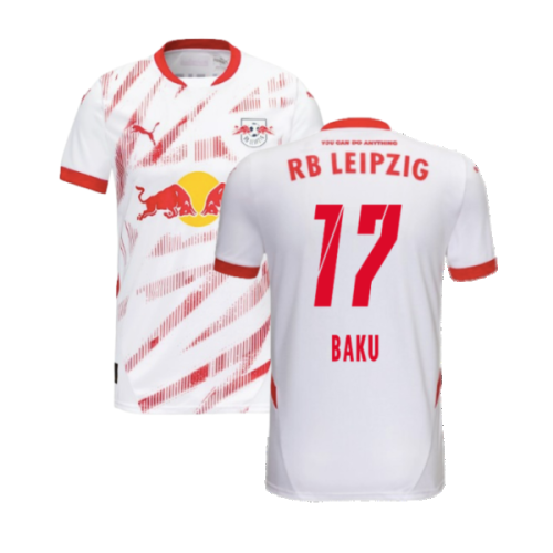 2024-2025 Red Bull Leipzig Home Shirt (Baku 17)