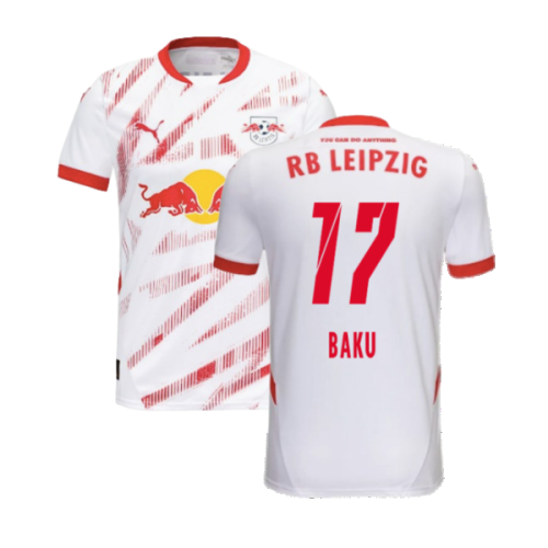 2024-2025 Red Bull Leipzig Home Shirt (Kids) (Baku 17)