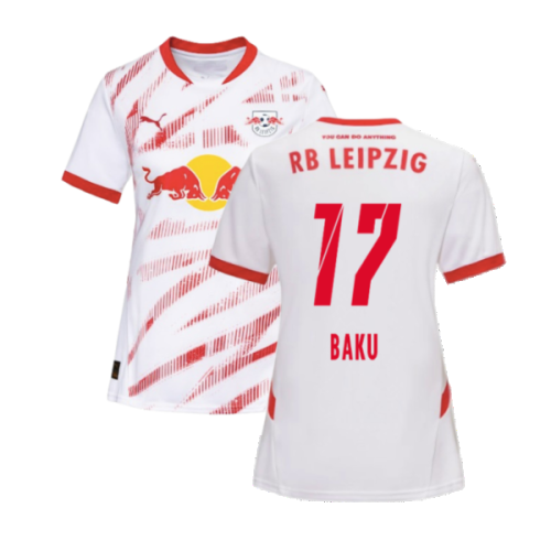 2024-2025 Red Bull Leipzig Home Shirt (Womens) (Baku 17)