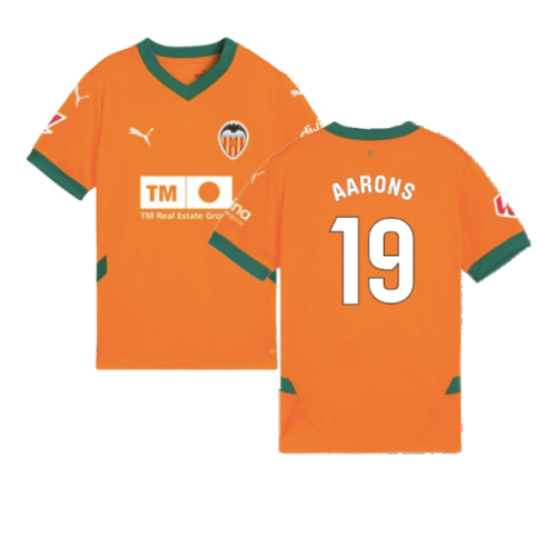 2024-2025 Valencia Third Shirt (Aarons 19)