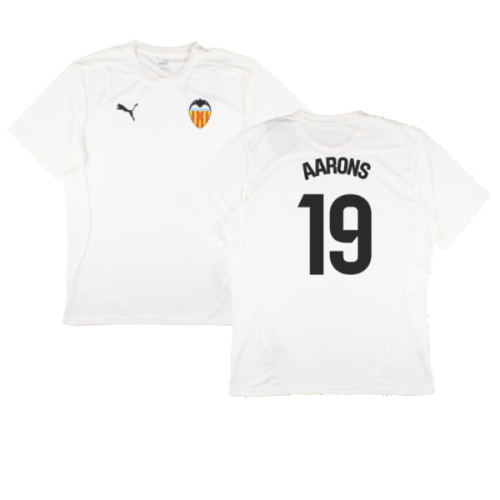 2024-2025 Valencia Training Shirt (White) (Aarons 19)