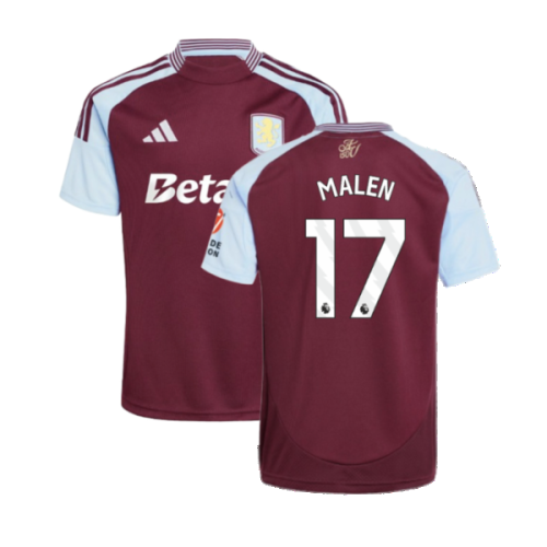 2024-2025 Aston Villa Home Shirt (Malen 17)