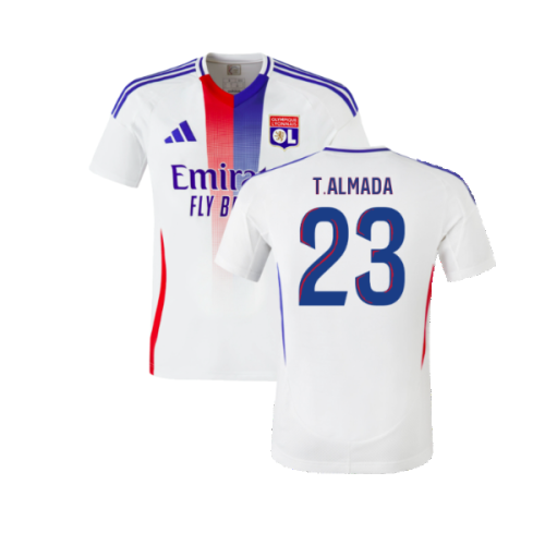 2024-2025 Olympique Lyon Home Shirt (T.Almada 23)