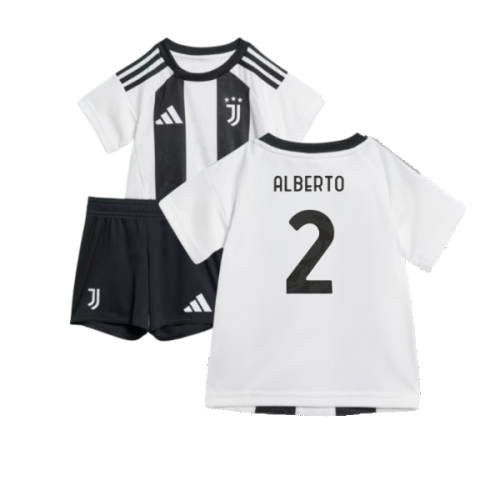 2024-2025 Juventus Home Baby Kit (Alberto 2)