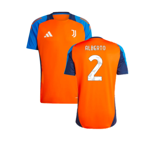2024-2025 Juventus Training Jersey (Orange) (Alberto 2)